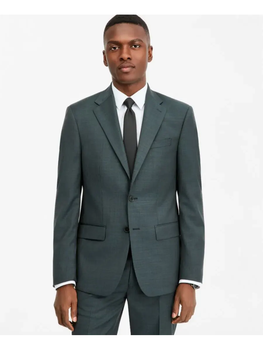 Мужской пиджак slim-fit из шерстяной смеси Calvin Klein
