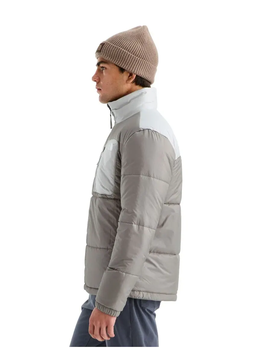 Мужская куртка-пуховик с принтом, модель Nuketo Insulated Puffer Jacket The North Face — изображение 3 из 4, серый
