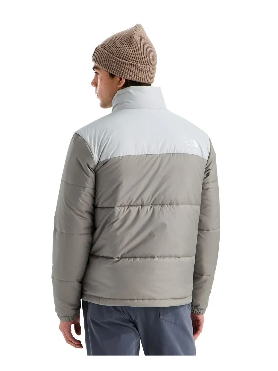 Мужская куртка-пуховик с принтом, модель Nuketo Insulated Puffer Jacket The North Face — изображение 4 из 4, серый