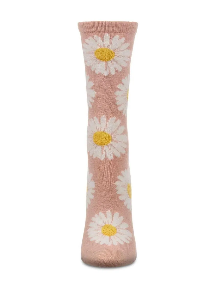Женские кашемировые носки Daisies MeMoi — изображение 2 из 3, пудровый розовый