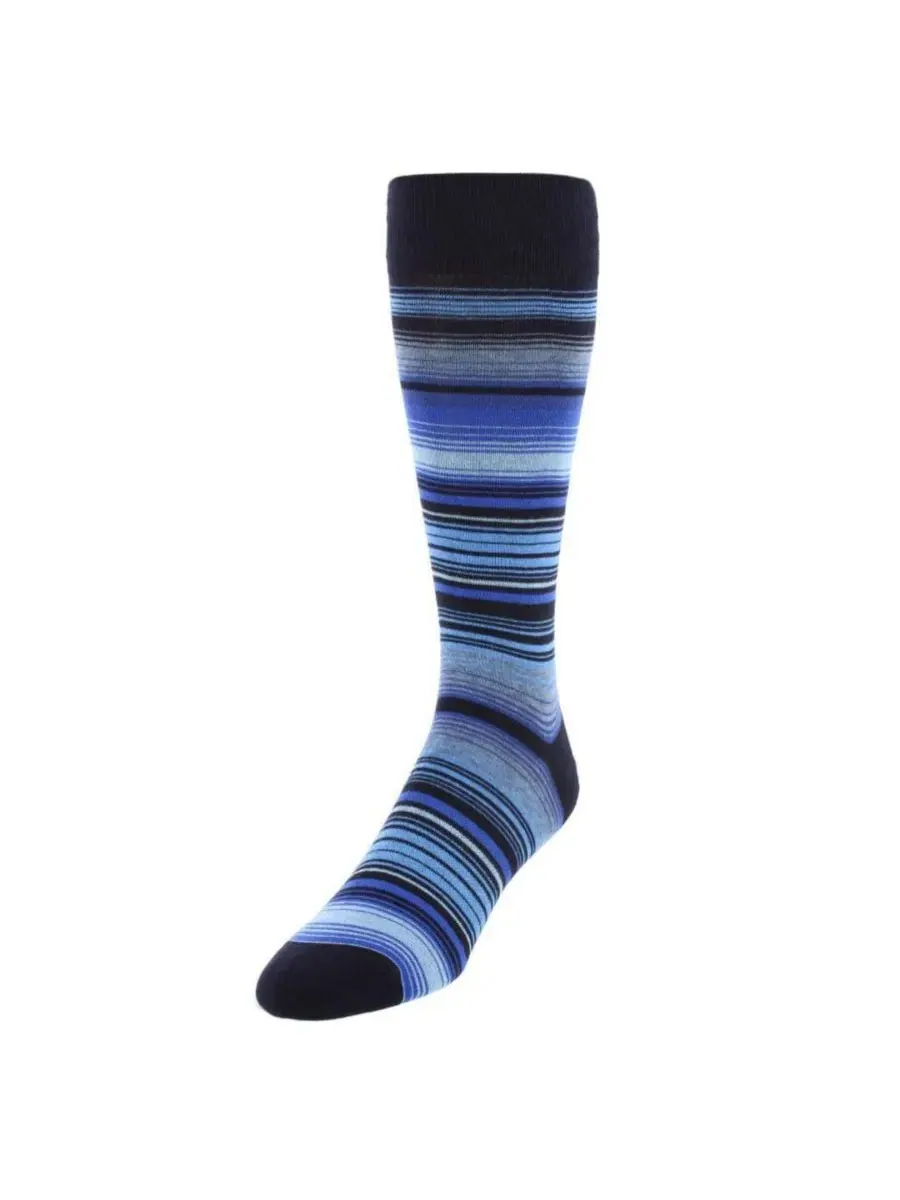 Мужские носки Aciano Micro Mulit-Stripe до середины икры (1 пара) TRAFALGAR