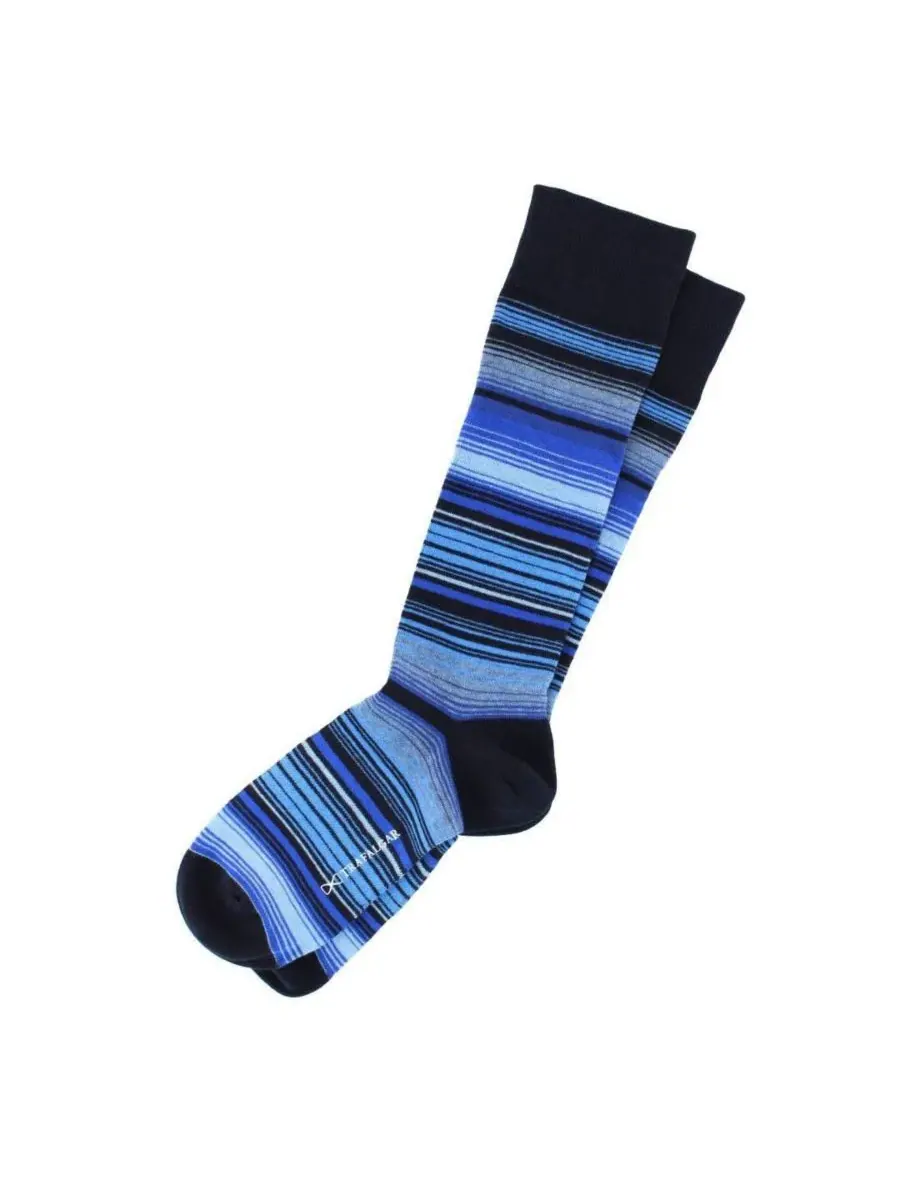 Мужские носки Aciano Micro Mulit-Stripe до середины икры (1 пара) TRAFALGAR — изображение 2 из 3, мульти