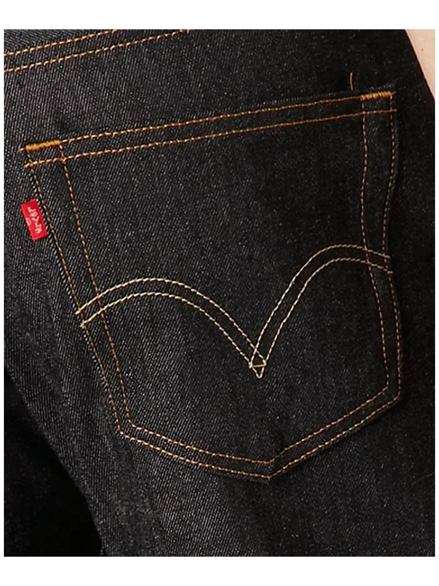 Мужские джинсы Big & Tall 501 Original Shrink to Fit Levi's — изображение 6 из 7, черный