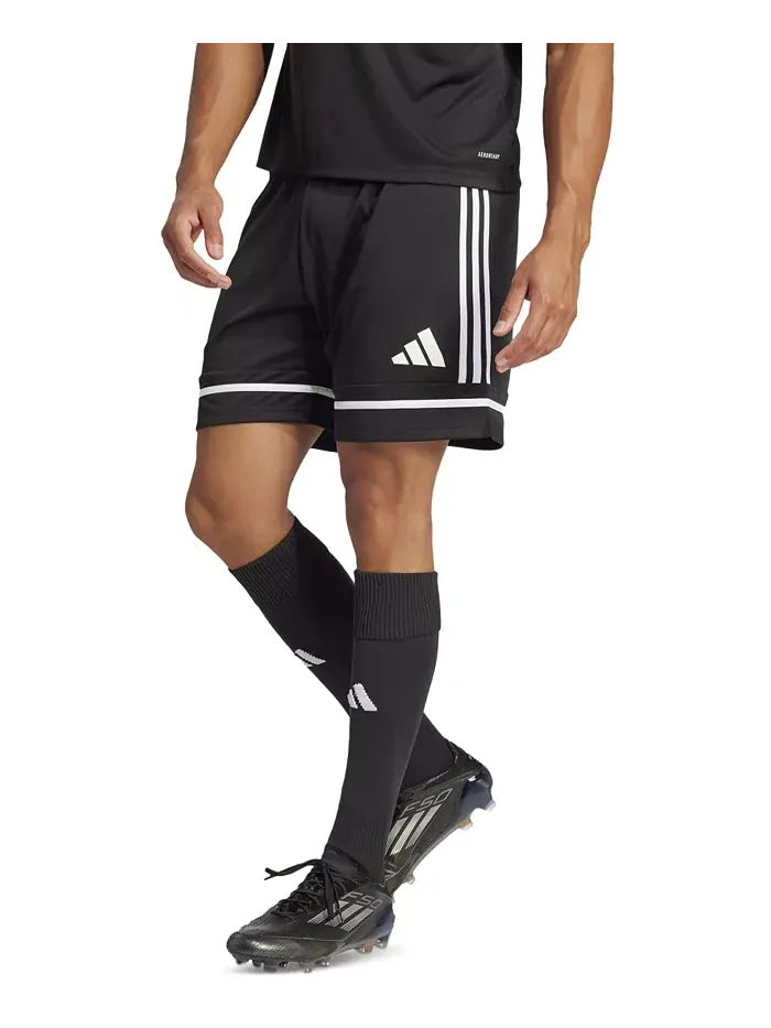 Мужские шорты Regular-Fit Squad 25 с логотипом adidas — изображение 1 из 4, черный