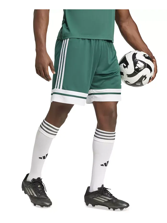 Мужские шорты Regular-Fit Squad 25 с логотипом adidas — изображение 3 из 3, зеленый