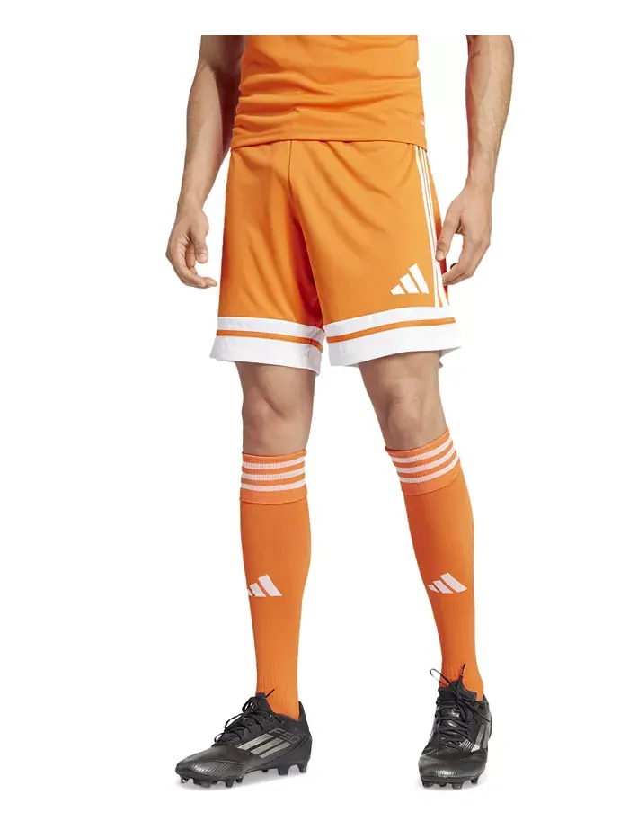 Мужские шорты Regular-Fit Squad 25 с логотипом adidas — изображение 1 из 4, оранжевый