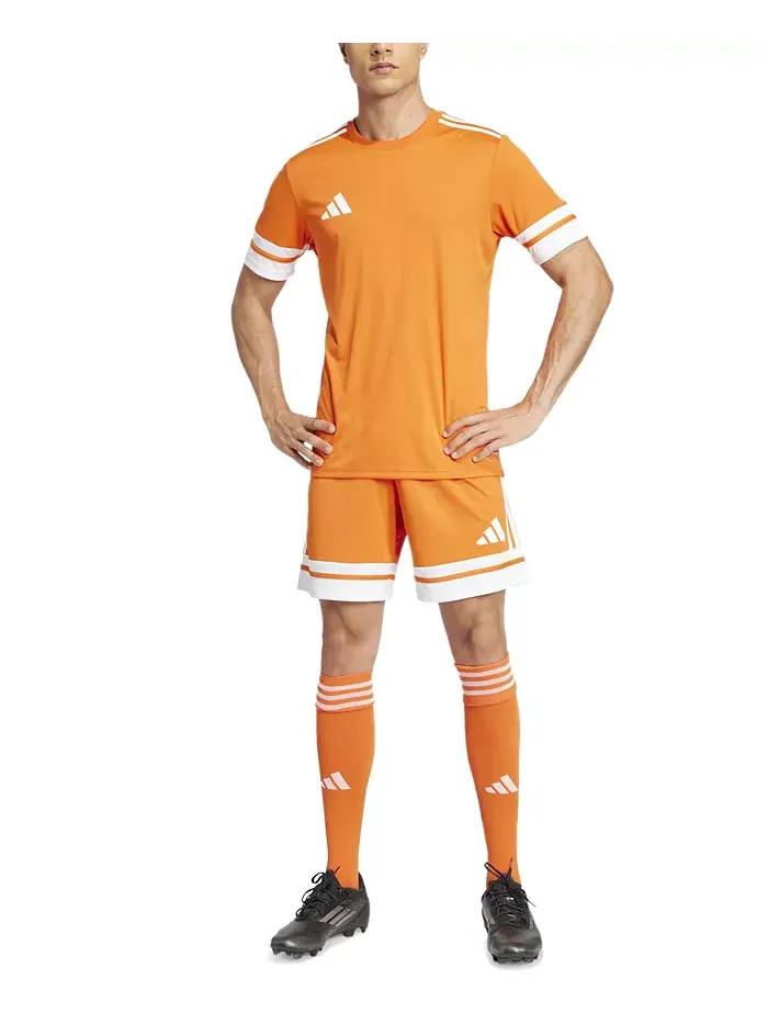 Мужские шорты Regular-Fit Squad 25 с логотипом adidas — изображение 4 из 4, оранжевый