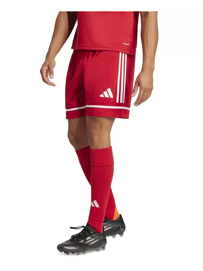 Мужские шорты Regular-Fit Squad 25 с логотипом Adidas — изображение 1 из 3, красный