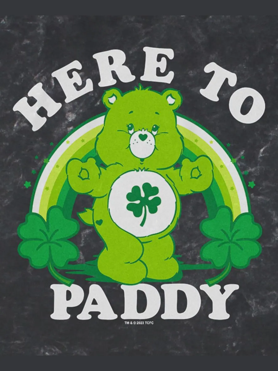 Мужская футболка с коротким рукавом Paddy Care Bears — изображение 3 из 3, черный