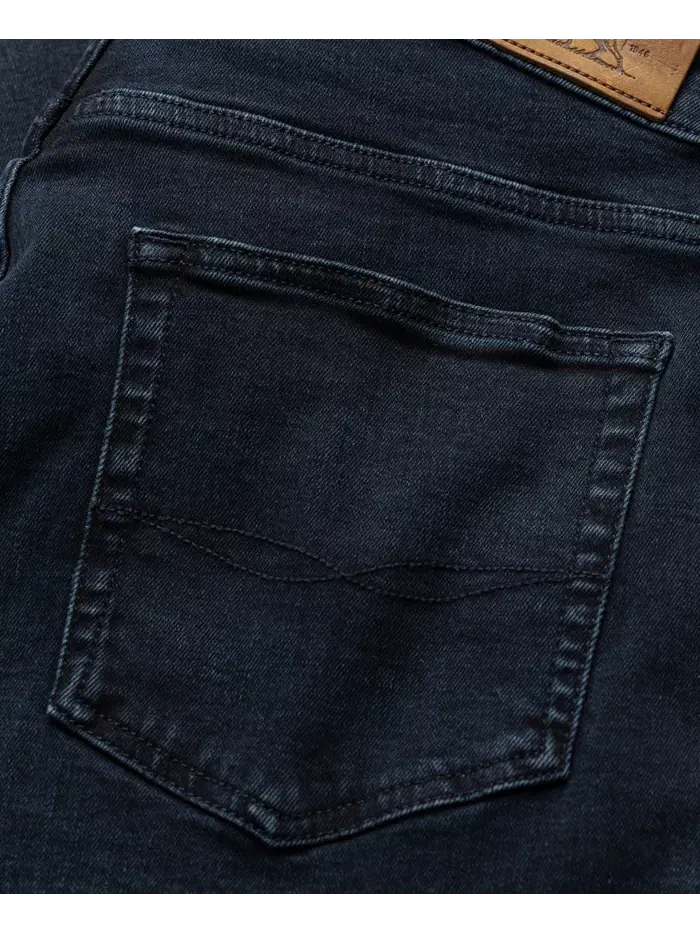 Мужские джинсы Weston Straight Fit Rodd & Gunn — изображение 3 из 7, черный