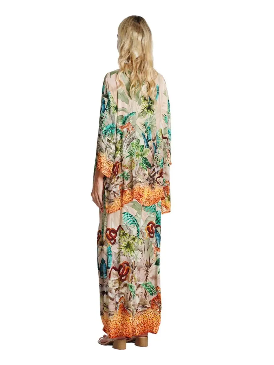 Женские короткие шорты Kaia Cape Duster La Moda Clothing — изображение 3 из 3, нет цвета