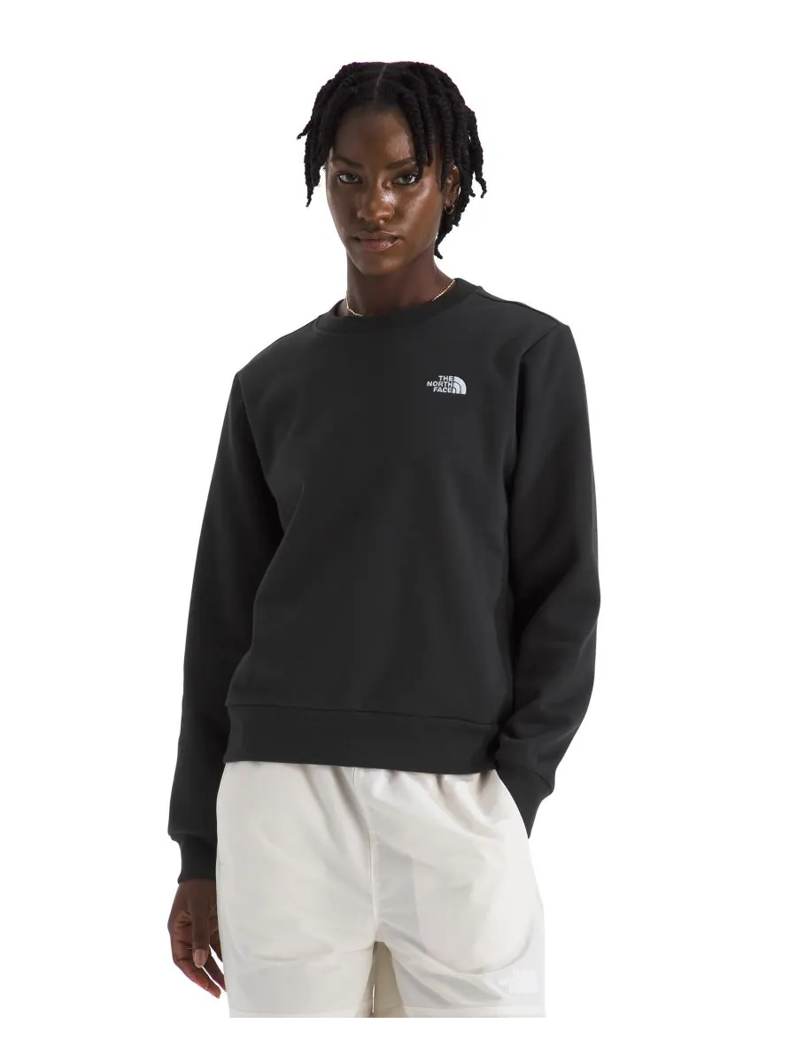 Женская толстовка Evolution Simple Dome Crewneck The North Face — изображение 1 из 3, черный
