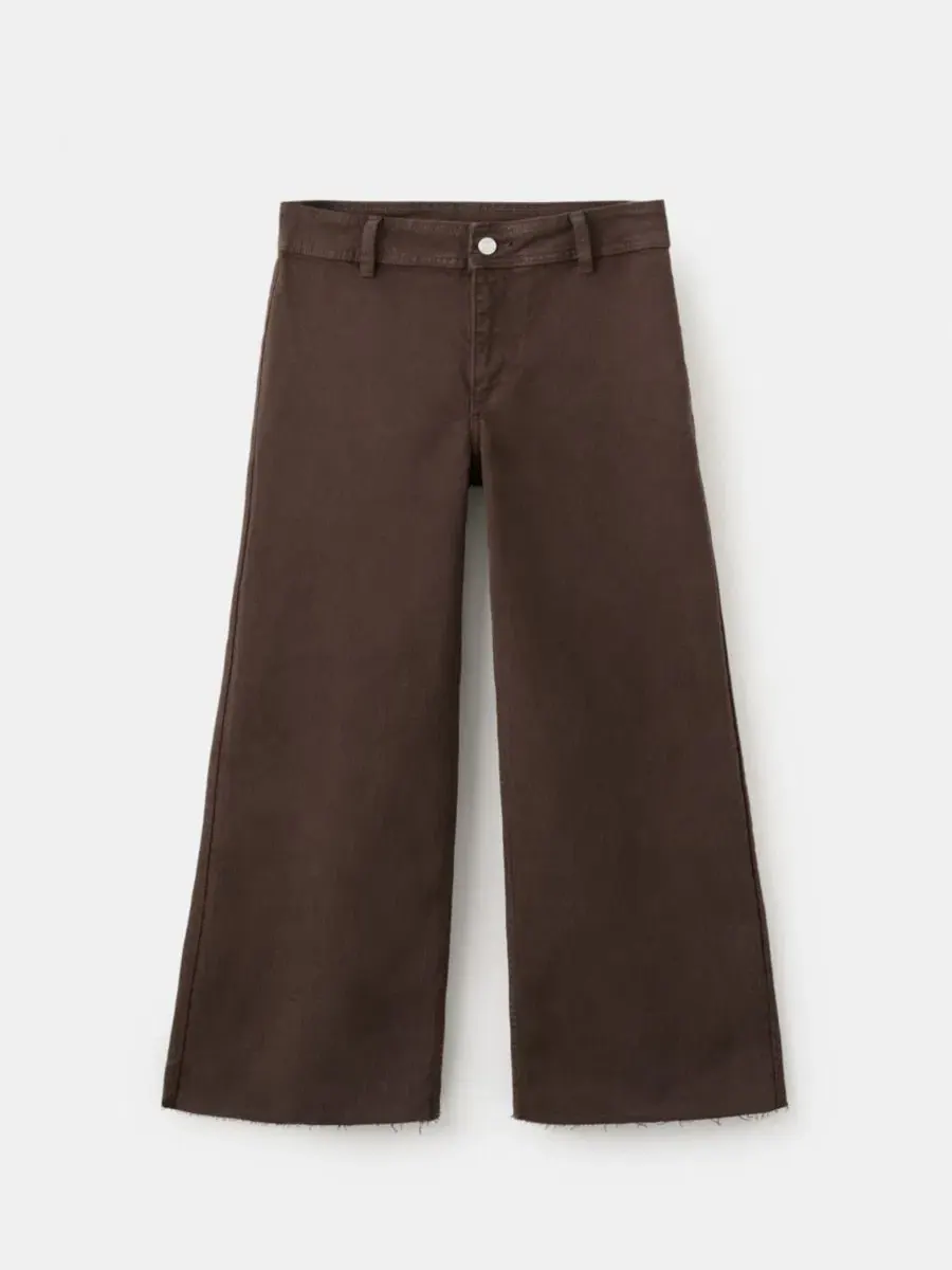 Женские джинсы-кюлоты с завышенной талией Catherin Culotte High-Rise Jeans MANGO