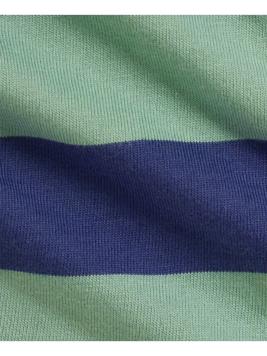 Комплект из полосатой рубашки и шорт для мальчика, модель Striped Rugby Shirt and Shorts Polo Ralph — изображение 3 из 3