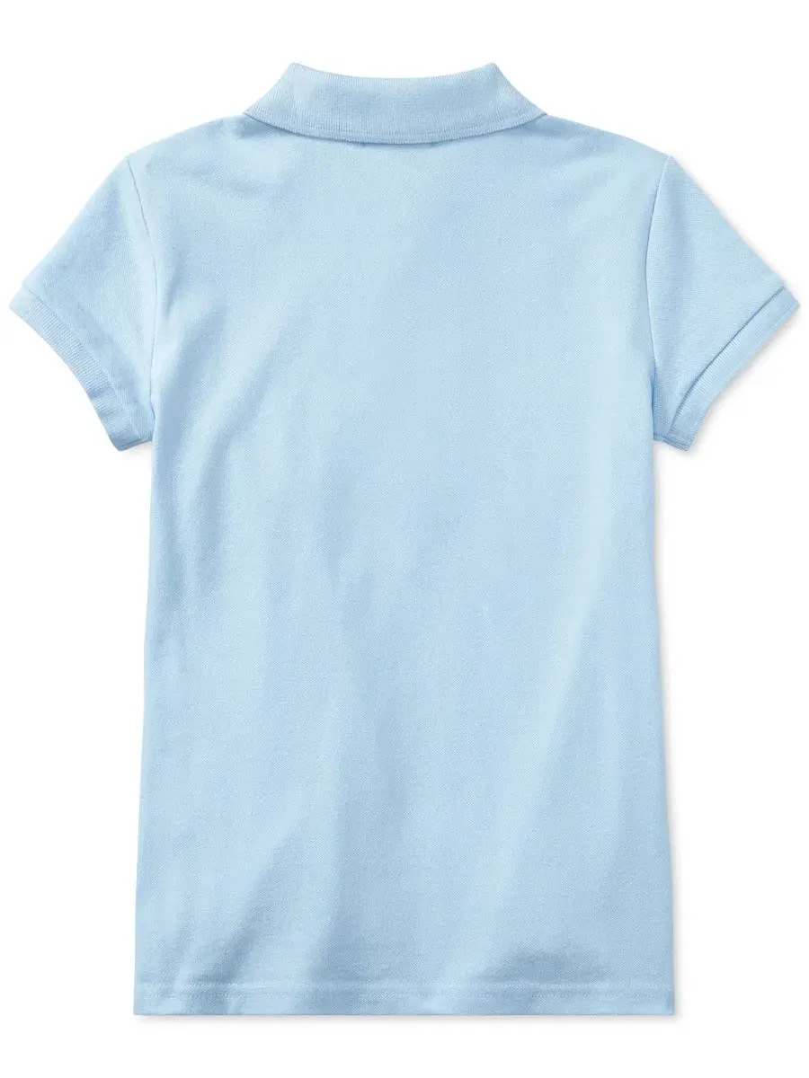 Комплект из поло и леггинсов Toddler Girls Polo Shirt & Leggings Polo Ralph Lauren — изображение 2 из 2, синий
