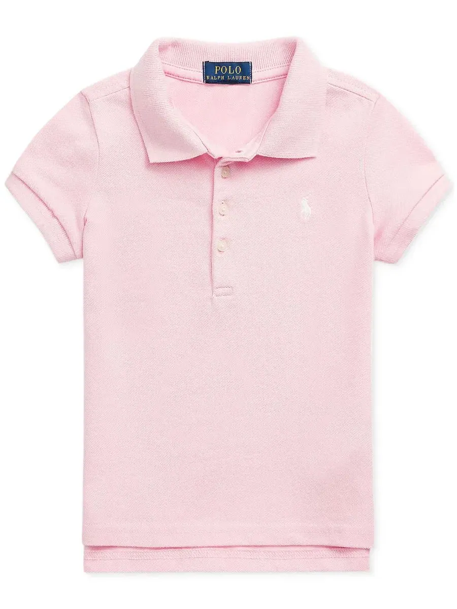 Комплект из поло и леггинсов Polo Ralph Lauren — изображение 5 из 6, розовый