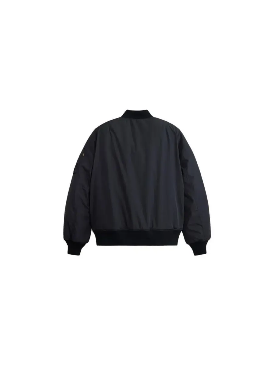 Мужская двусторонняя стеганая летная куртка MA-1 Alpha Industries — изображение 3 из 3, черный