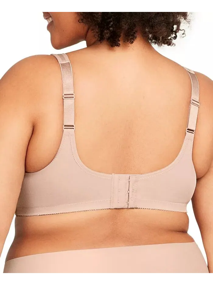 Женский бюстгальтер MagicLift Wirefree Minimizer Support Bra для полной фигуры размера плюс 1003 — изображение 2 из 7, кофе