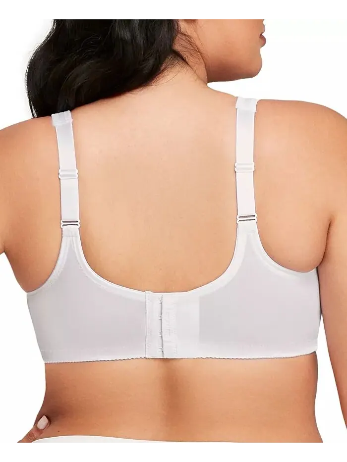 Женский бюстгальтер MagicLift Wirefree Minimizer Support Bra для полной фигуры размера плюс 1003 — изображение 2 из 7, белый