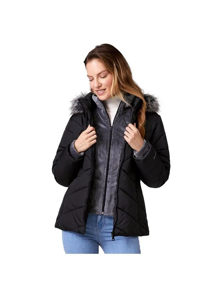 Женская парка Brisk II Parka Free Country — изображение 2 из 3, черный