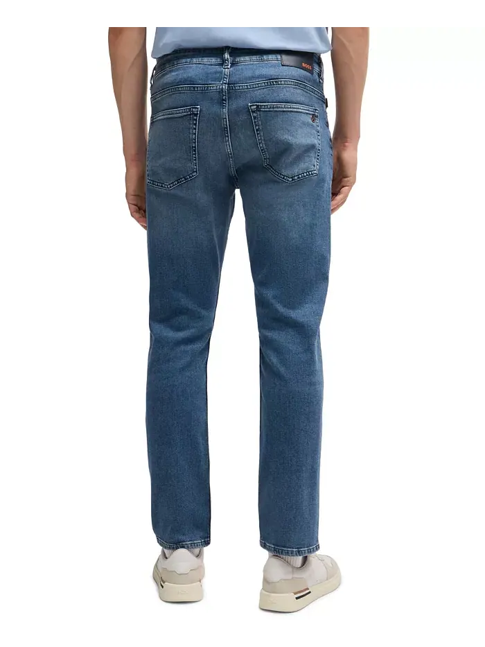 Мужские джинсы Delaware Slim Fit Hugo Boss — изображение 2 из 4, синий
