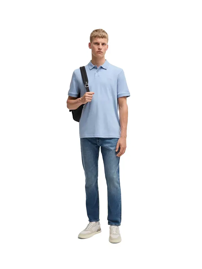 Мужские джинсы Delaware Slim Fit Hugo Boss — изображение 4 из 4, синий