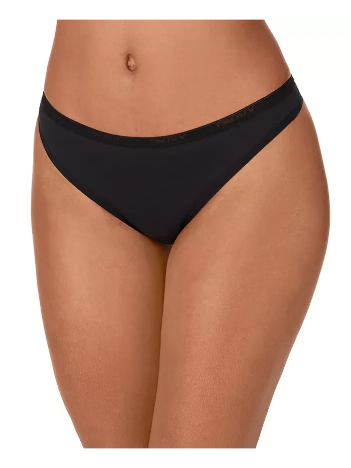 Женские хлопковые стринги с низкой талией DK8461 DKNY