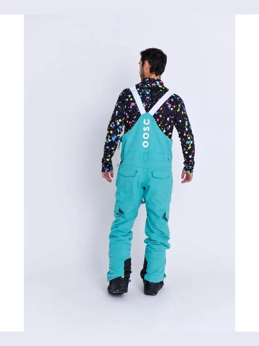 Непромокаемые брюки для мужчин с регулируемыми бретелями, модель Yeh Man Bib Pant OOSC Clothing — 2