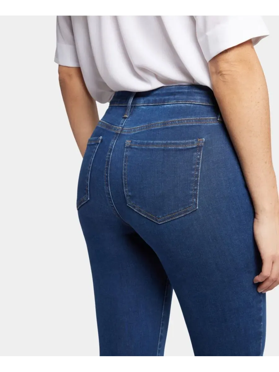 Джинсы-клеш с зауженной талией Barbara Bootcut Petite NYDJ, Quinn — изображение 5 из 6