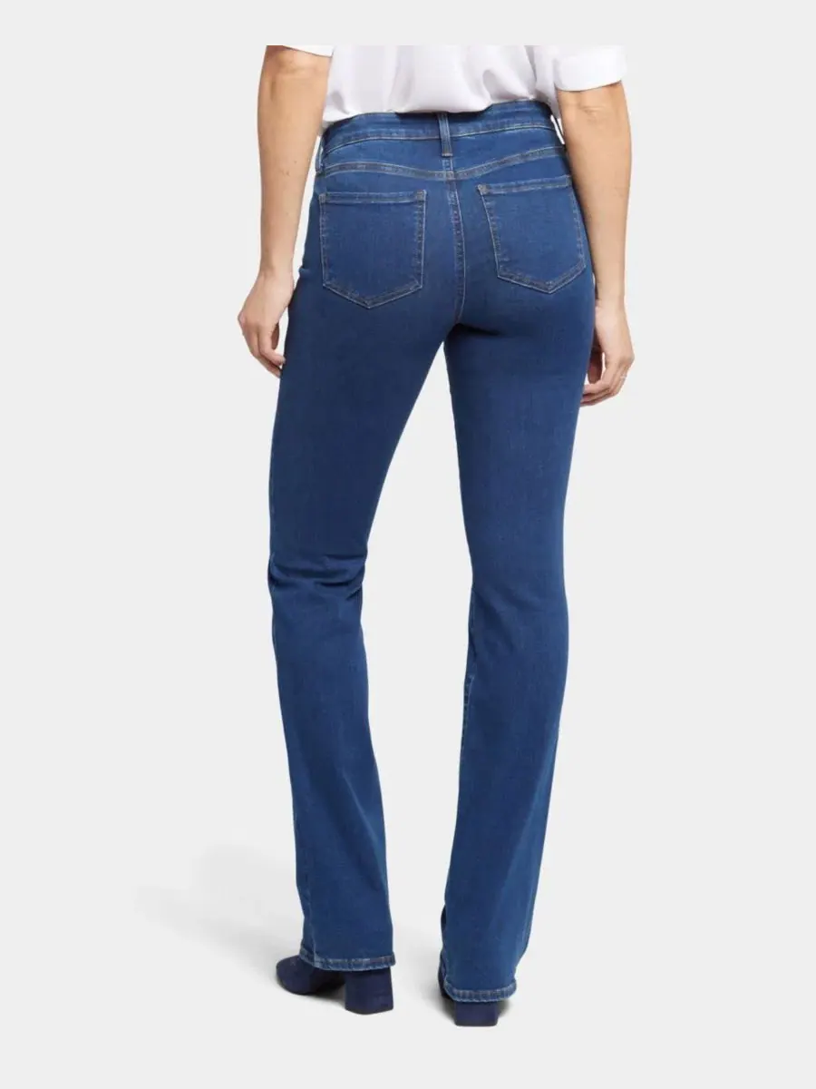Джинсы-клеш с зауженной талией Barbara Bootcut Petite NYDJ, Quinn — изображение 6 из 6