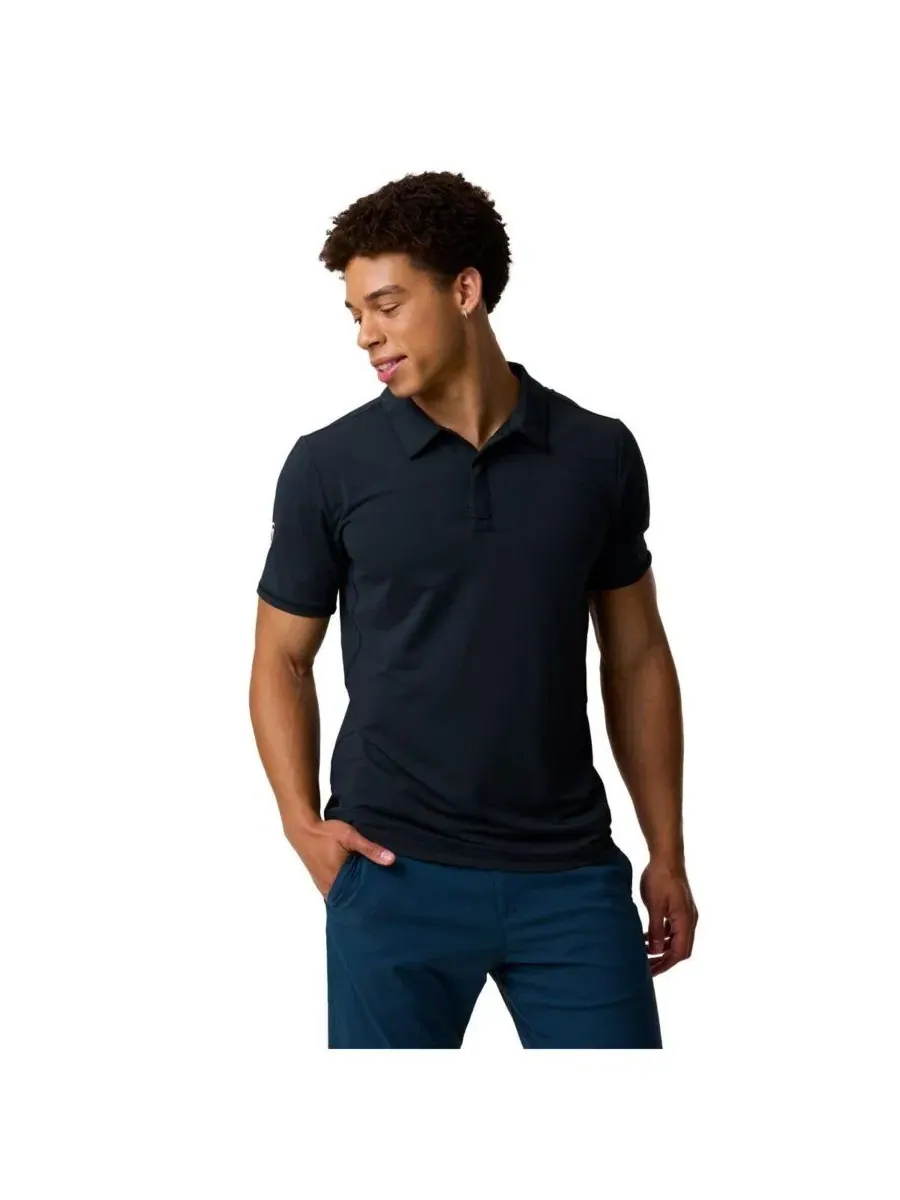 Мужское поло Tahoe Sun Polo Backcountry — изображение 1 из 6, черный