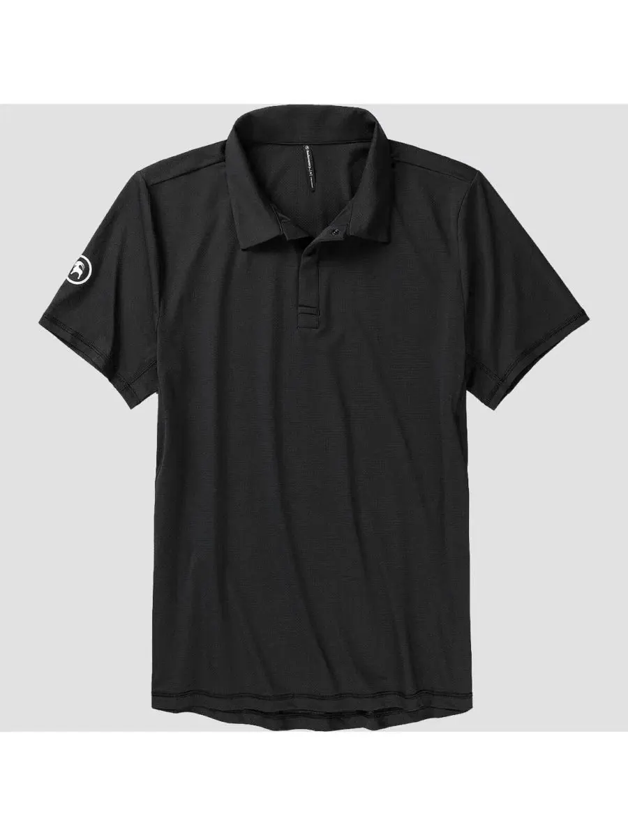 Мужское поло Tahoe Sun Polo Backcountry — изображение 4 из 6, черный