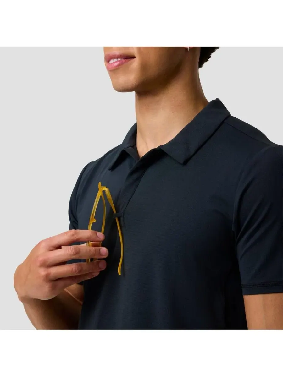 Мужское поло Tahoe Sun Polo Backcountry — изображение 5 из 6, черный