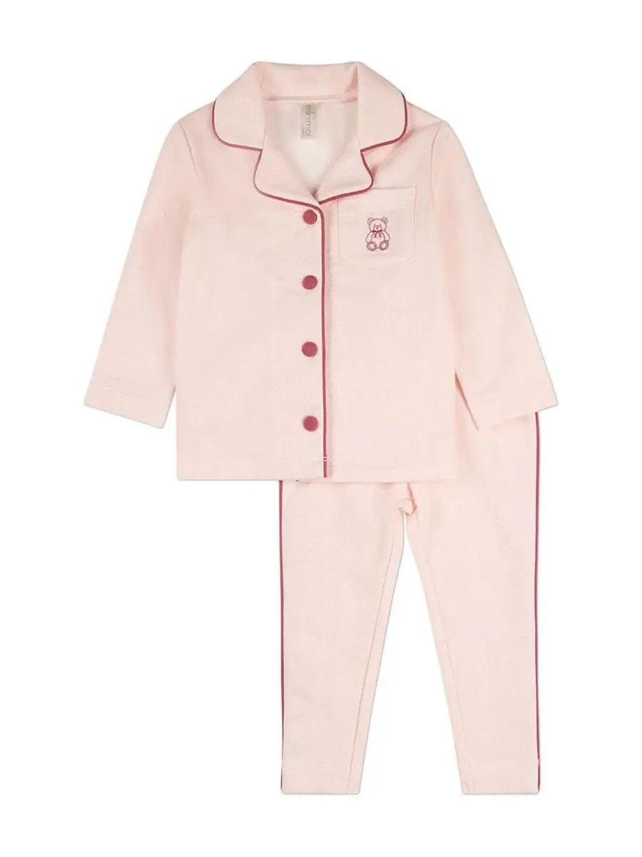 Комплект пижам из 2 предметов с принтом Snuggly Bear MeMoi