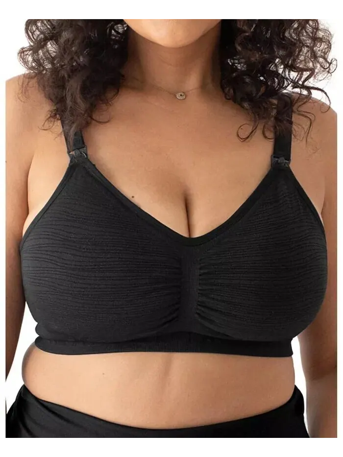 Бюстгальтер для скачивания и кормления без помощи рук Busty Sublime для беременных - подходит на — изображение 1 из 3, черный