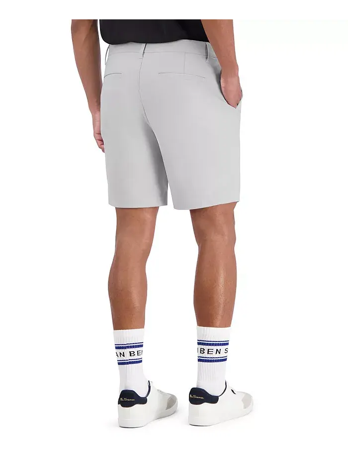 Мужские шорты для гольфа Golf 4-Way Stretch Tech Ben Sherman — изображение 2 из 5, светлый серый