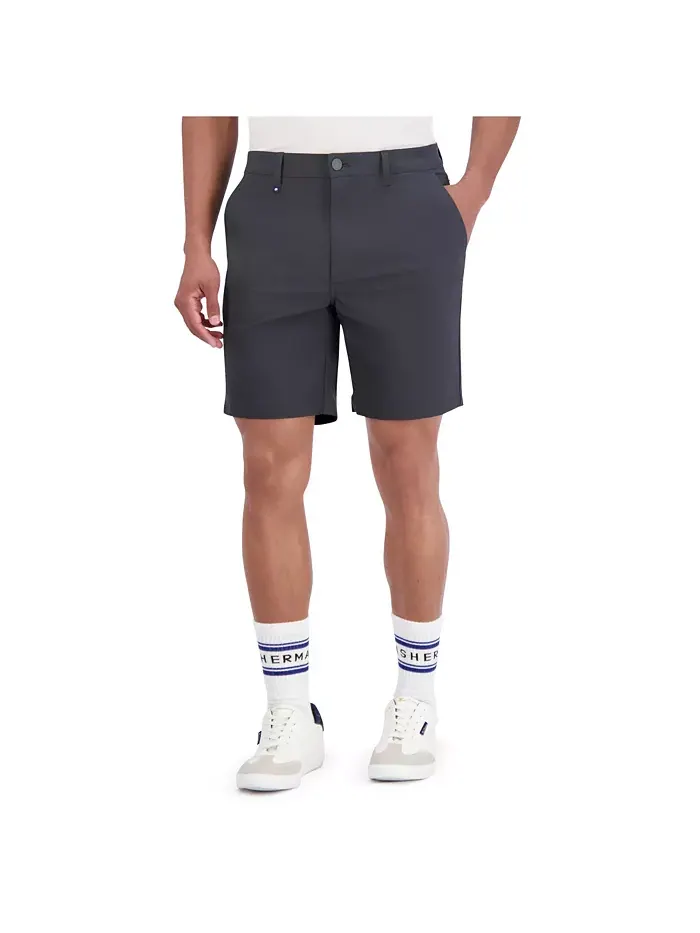 Мужские шорты для гольфа Golf 4-Way Stretch Tech Ben Sherman — изображение 1 из 7, темный серый