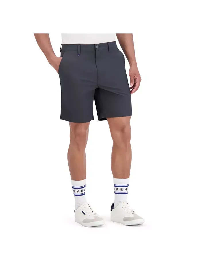 Мужские шорты для гольфа Golf 4-Way Stretch Tech Ben Sherman — изображение 3 из 7, темный серый