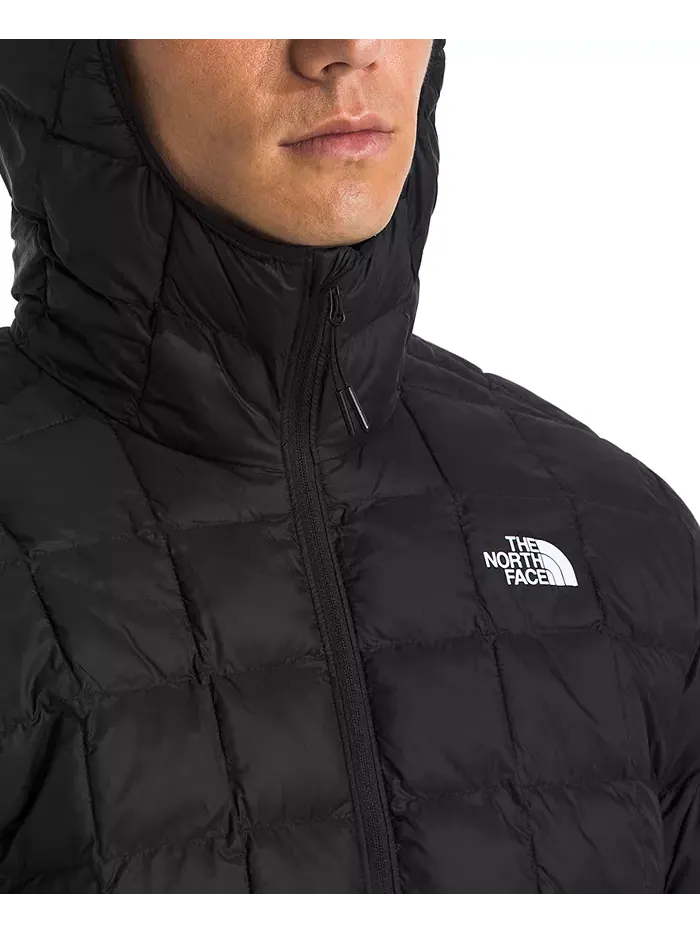 Мужская утепленная куртка ThermoBall Eco Puffer Hoodie 2.0 The North Face — изображение 4 из 5, черный