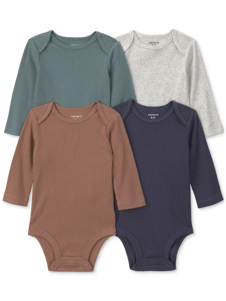 Комплект боди с длинным рукавом, 4 шт Carter's