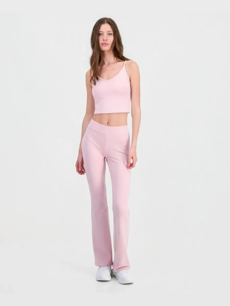 Комплект из топа без рукавов и леггинсов с расклешением Syrma GUESS JEANS