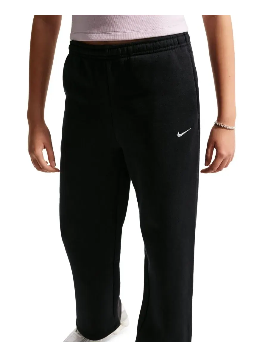 Детские спортивные штаны со свободным кроем, модели Studio Fleece Nike — изображение 3 из 5, черный