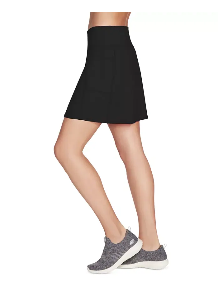 Женский мини-шорт-юбка Goflex Skechers — изображение 3 из 3, черный