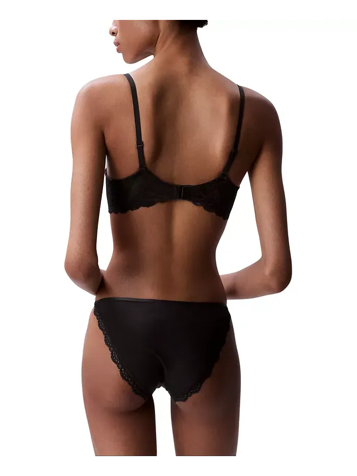 Женский бюстгальтер Sensual Stretch с кружевом, без косточек, полного покрытия QF8120 Calvin Klein — изображение 4 из 5