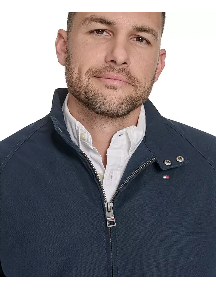 Новый современный бомбер для мужчин Tommy Hilfiger — изображение 4 из 7, синий