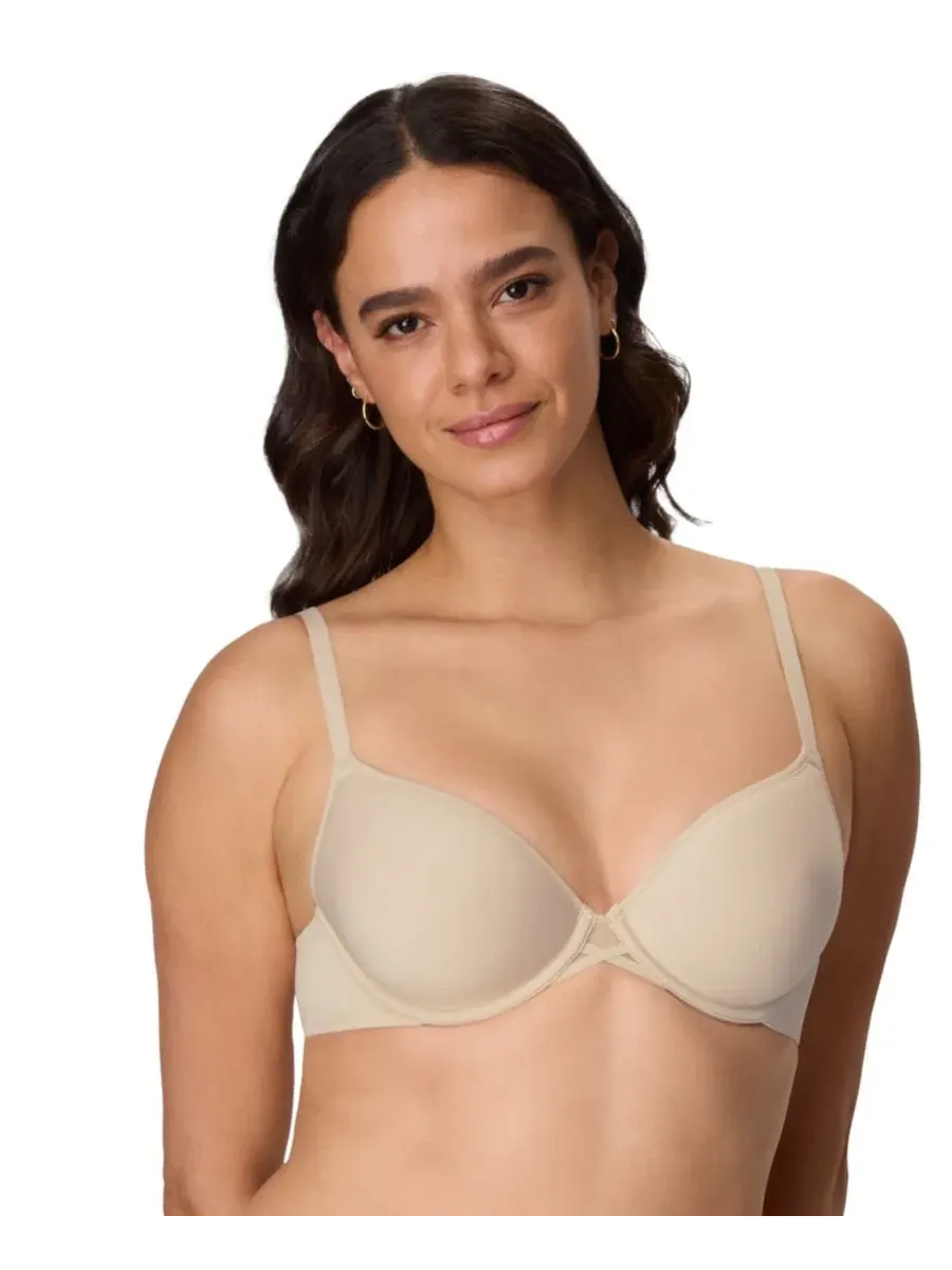 Бюстгальтер с нижней поддержкой Barely There Lightweight Breathable Spacer Maidenform — изображение 1 из 6, бежевый