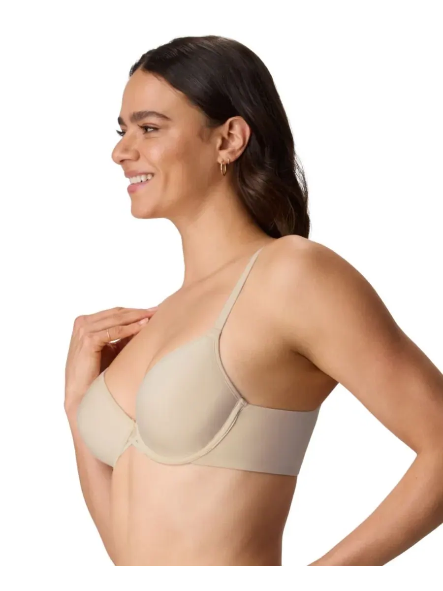 Бюстгальтер с нижней поддержкой Barely There Lightweight Breathable Spacer Maidenform — изображение 2 из 6, бежевый
