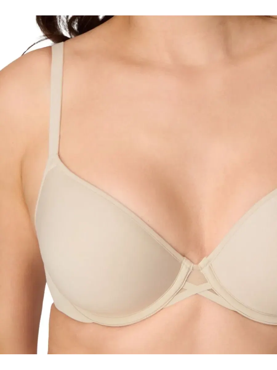 Бюстгальтер с нижней поддержкой Barely There Lightweight Breathable Spacer Maidenform — изображение 3 из 6, бежевый
