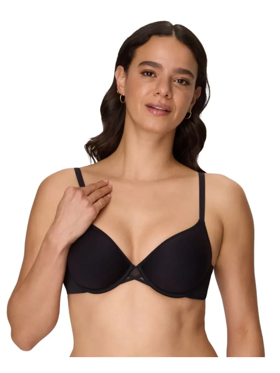 Бюстгальтер с косточками Barely There Lightweight Breathable Spacer Maidenform — изображение 1 из 5, черный