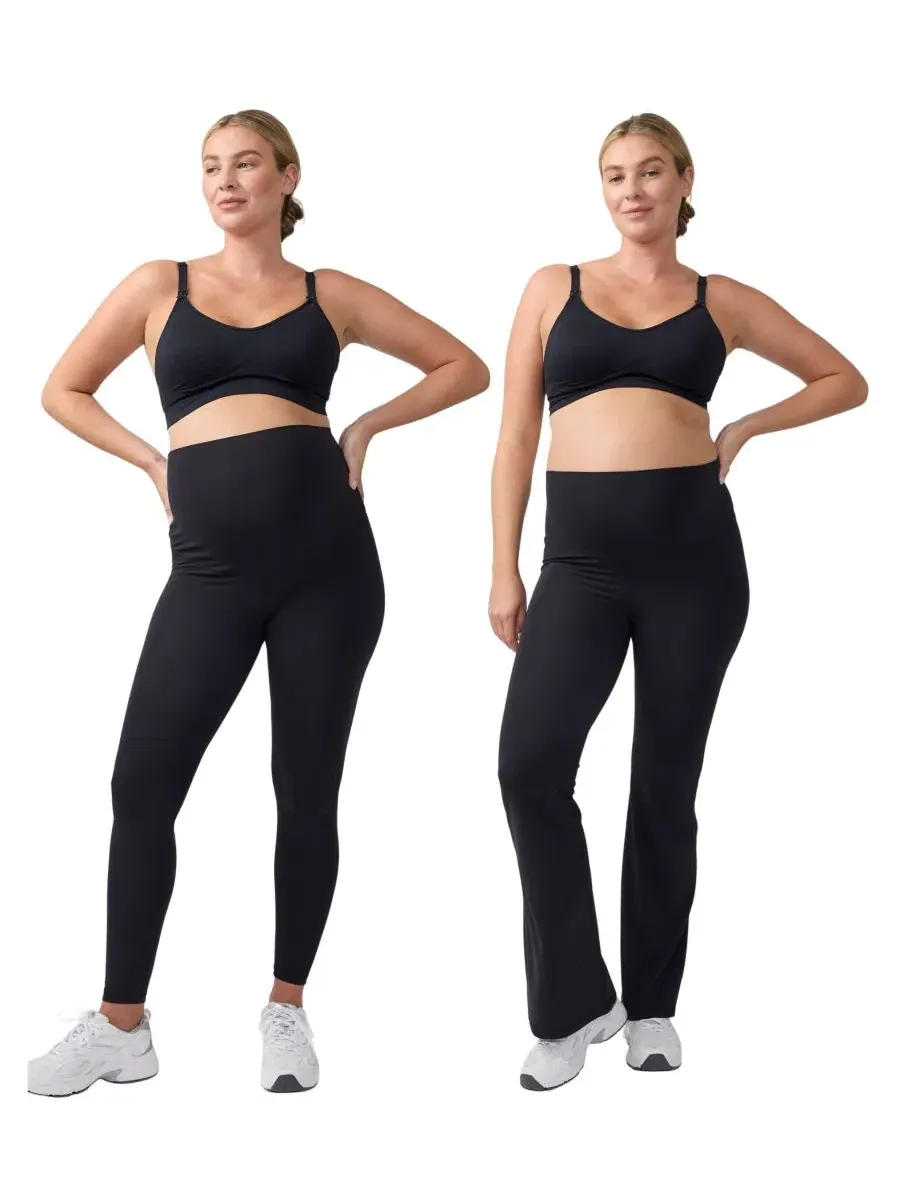 Комплект леггинсов с флейром 2 шт. Flare/Contour Active Legging Bundle Ingrid + Isabel